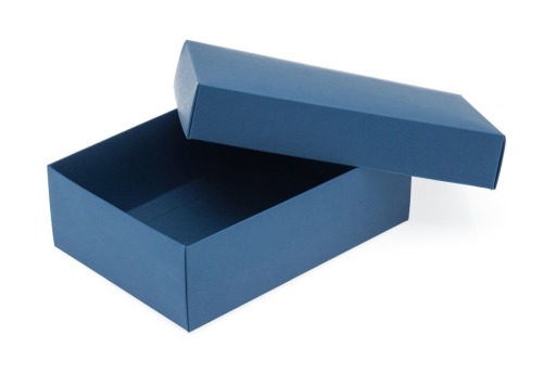 Pudełka ozdobne L 255x160x75mm Niebieskie