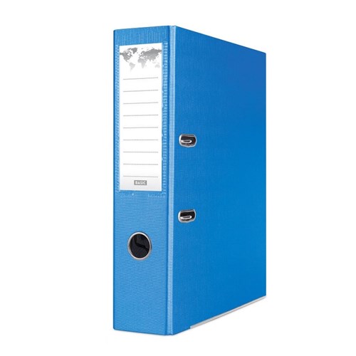 Segregator A4 75mm Niebieski Basic archiwizacja dokumentów