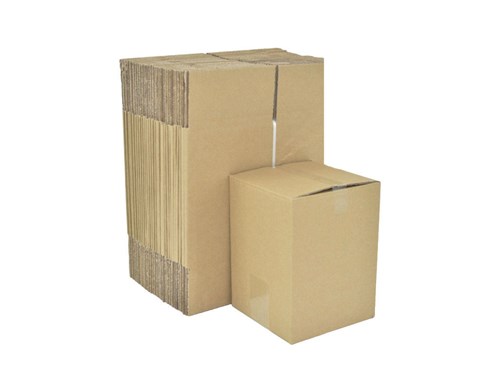 Kartony klapowe 185x185x270mm, 100 sztuk