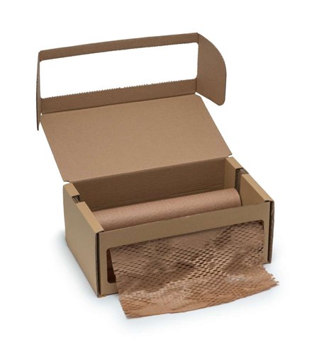 Papier nacinany kraft brąz 40cm/25m