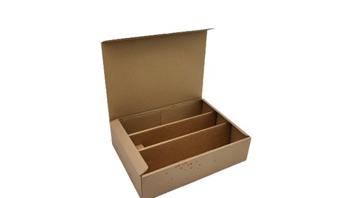 Karton prezentowy na 3 wina 360x260x93mm Thank You