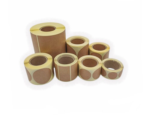 Naklejki okrągłe EKO KRAFT Fi40mm 250szt