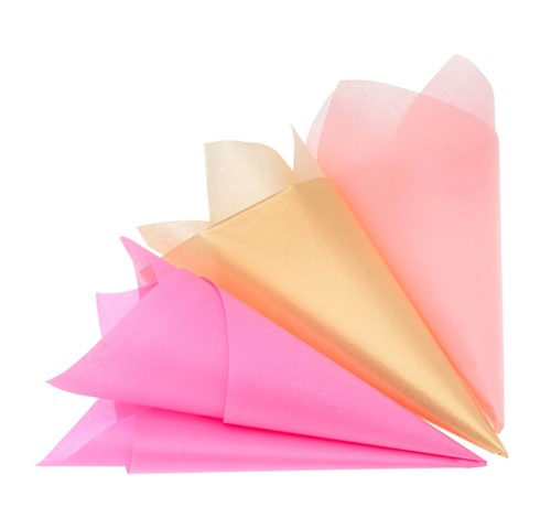 Bibuła Gładka 38x50cm Różowa - 6000 arkuszy