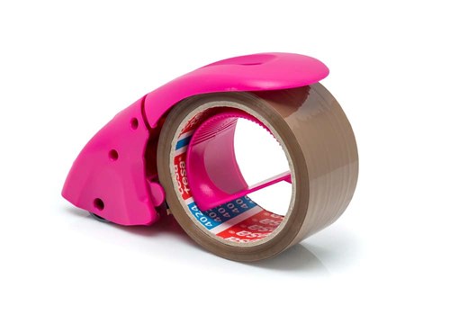 Dyspenser do taśm pakowych PACK 'N 'GO RÓŻOWY