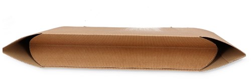 Torba ekologiczna z tektury karbowanej 350x125x300mm Sznurek