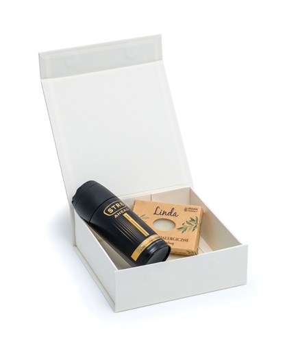 Pudełko Magnetyczne Ivory 175x175x60mm (zew.) A6 Na prezent