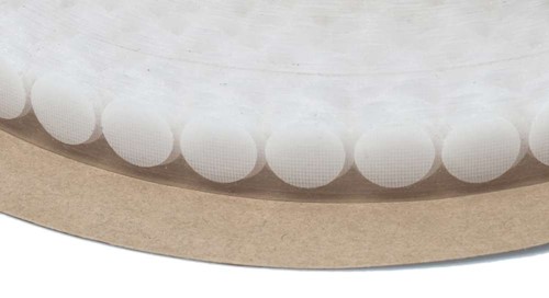 Kółka Rzepowe 10mm Biały 1800szt Haczyk+Pętelka