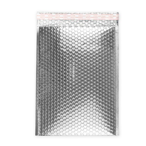 Koperta bąbelkowa metaliczna srebrna G17 230x324mm