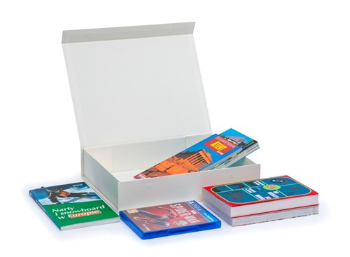 Pudełko Magnetyczne Kość Słoniowa 330x255x70mm (zew) A4 Prezentowe