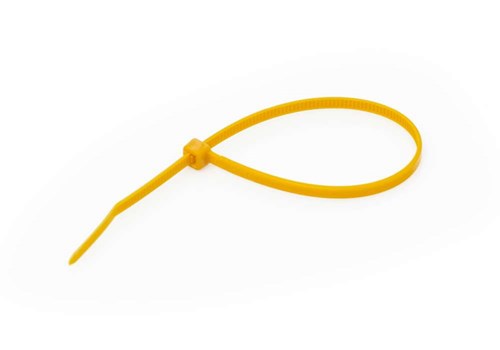 Żółte taśmy kablowe