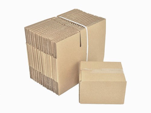 Pakiet kartonów klapowych 130x100x80mm, 100 sztuk