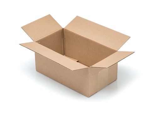 Karton wysyłkowy klapowy 370 × 270 × 120 mm fala B 360 g/m²