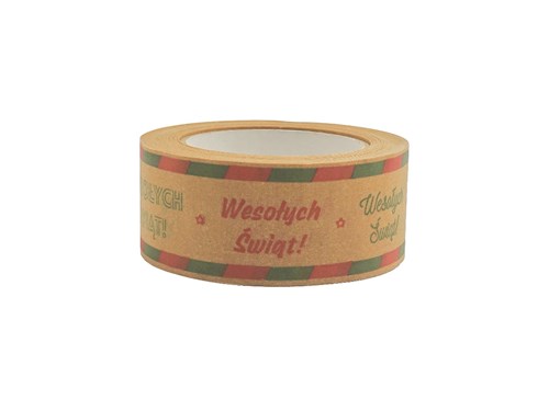 Taśma Świąteczna Papierowa WŚx4 48mm/50m