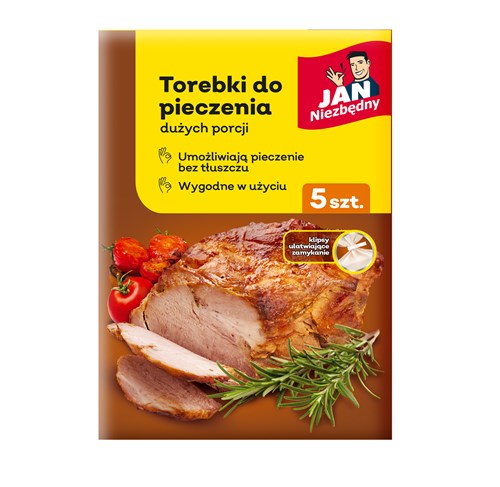 JN Torebki do pieczenia mięs i warzyw 5szt