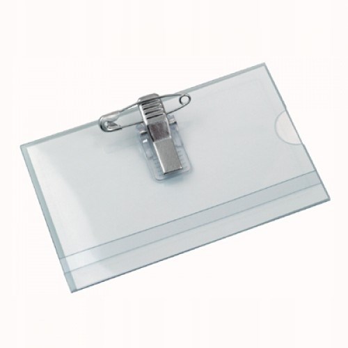 Identyfikator Office Product Klips z Agrafką 50szt