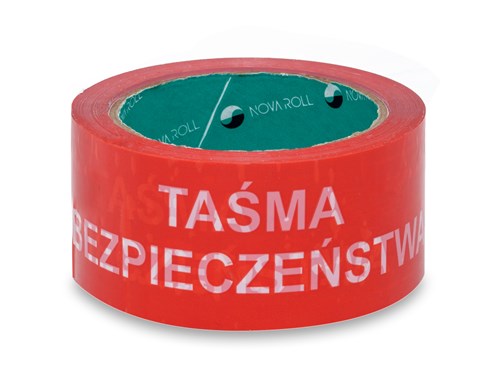 Taśma Bezpieczeństwa Czerwona 72yd/48mm
