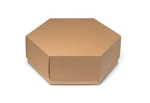 Pudełko karbowane 450x450x170mm wieczkowe