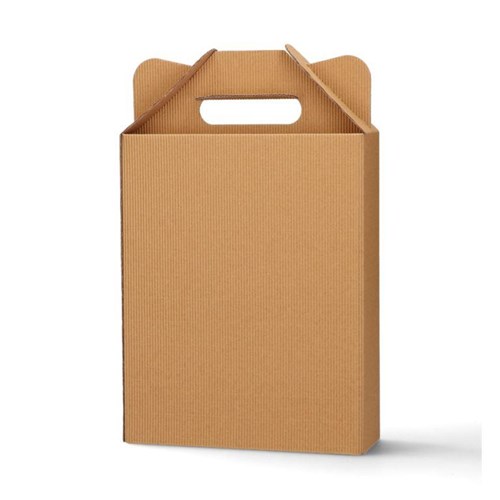 Pudełka karbowane na 3 butelki piwa 210x70x265mm 10szt