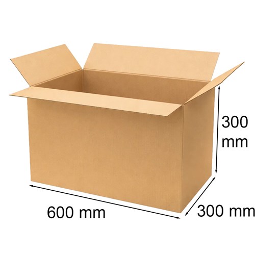 Karton klapowy 600x300x300mm