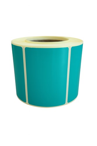 Zielone etykiety termiczne 60x40 mm – 500 sztuk