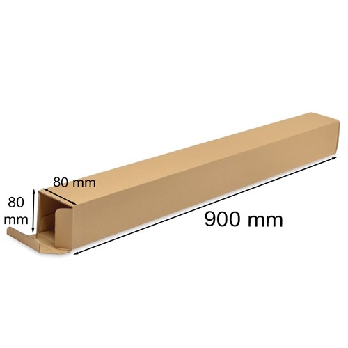Karton podłużny na plakaty 900x80x80mm Rozmiar A0