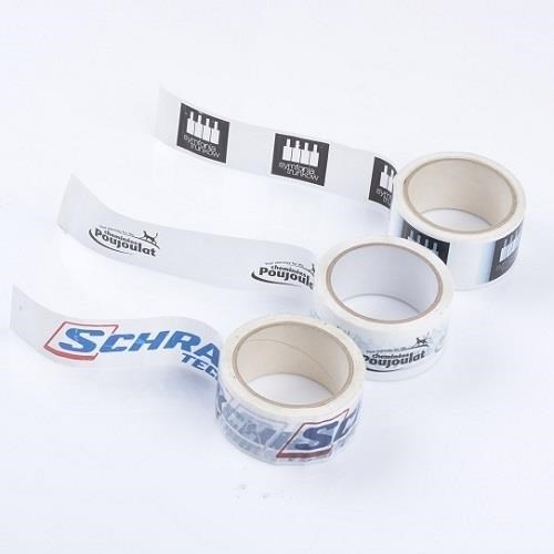 Taśma pakowa z nadrukiem, klej akryl, 48mm 60y, 1 kolor, 108szt rolek