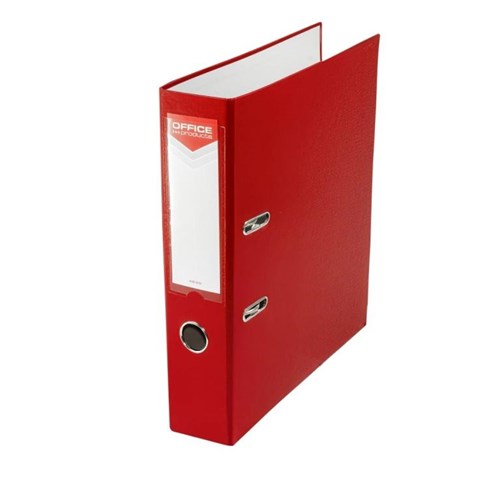Segregator biurowy Office Products A4 75mm Czerwony