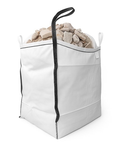 Big-Bag 90x90x120 cm z fartuchem zasypowym i lejem wysypowym – Neopak