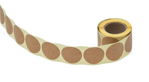 Naklejki okrągłe EKO KRAFT Fi50mm 250szt