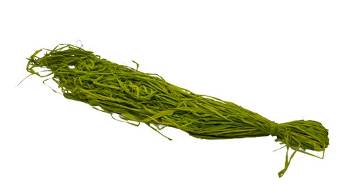 Rafia Naturalna Barwiona 50g Zielona jasna