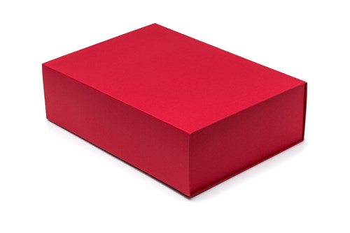 Pudełko Magnetyczne Czerwone 250x180x70mm Eleganckie Pudełko Ozdobne