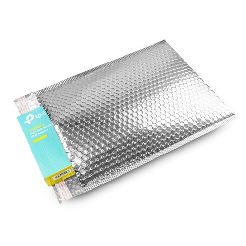 Koperta bąbelkowa metaliczna srebrna K20 320x450mm