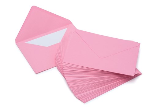 Koperty B6 / Różowe Jasne x-13/ 120gsm 50 sztuk