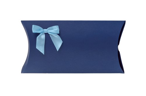 Pudełko poduszka S 135x100x30mm Niebieskie