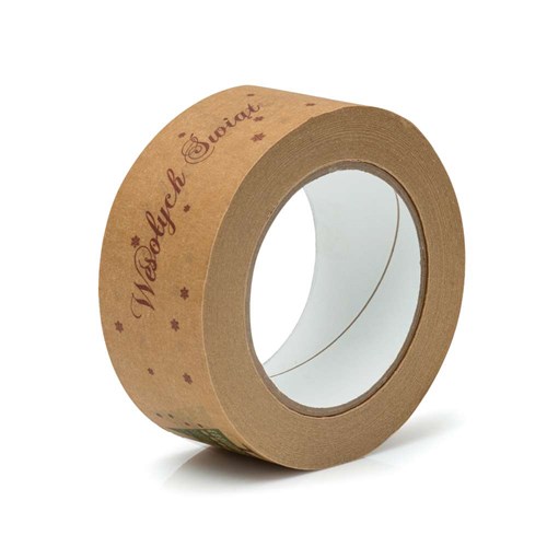 Taśma Świąteczna Papierowa Wesołych Świąt 48mm/54m