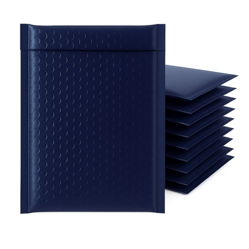 Koperta bąbelkowa Metaliczna 150x215mm Granatowa 100szt Wysoka Ochrona