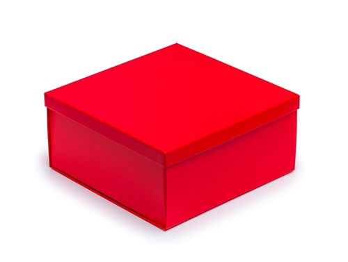 Pudełko Składane Z Wiekiem Czerwone 300x300x140 Eleganckie Pudełko
