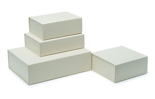 Pudełko magnetyczne Kość Słoniowa 350x250x100mm Karton Prezentowy