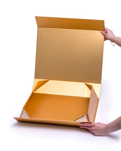 Pudełko Magnetyczne 430x330x100mm Złote