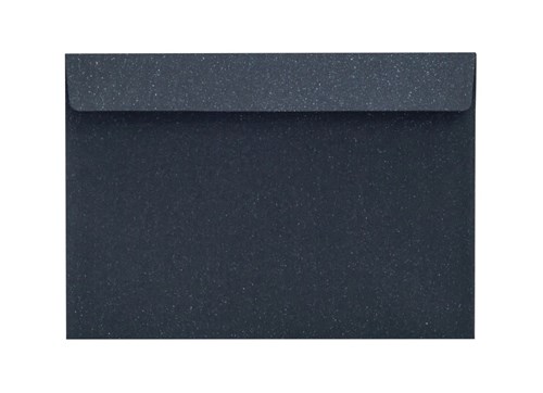 Koperty dekoracyjne C5 HK Galaxy Black 120gsm, 50 sztuk