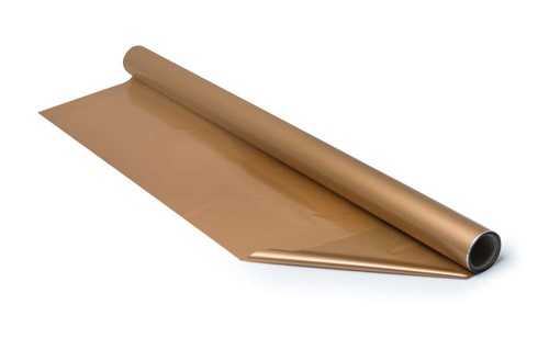Celofan Rolka 100cm x 25mb Złoty Mat