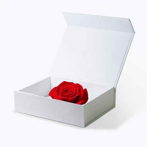 Pudełko Magnetyczne Białe 200x150x55mm (zew) B6 Pudełko Prezentowe