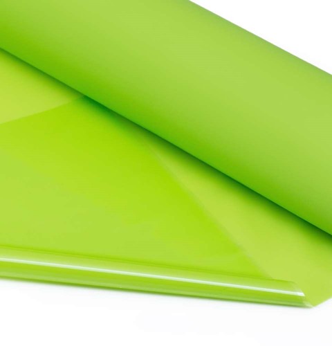 Celofan Rolka 100cm x 25mb Zielony Mat