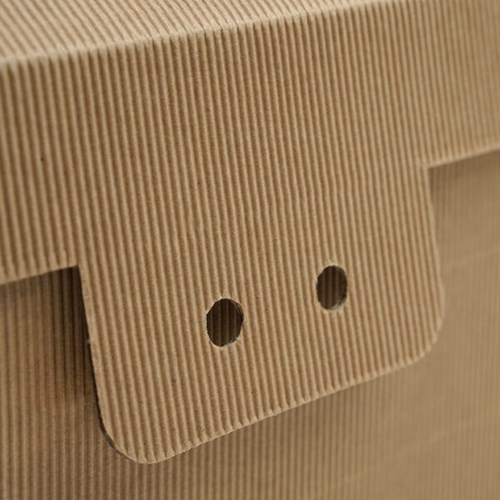 Karton Karbowany Kufer z Pokrywką 320x200x100 mm Eko Box