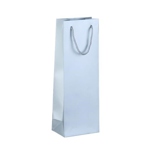 Torebka Na Wino Srebrna