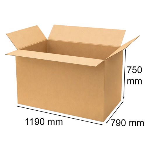 Karton paletowy 1190x790x750mm / 5w