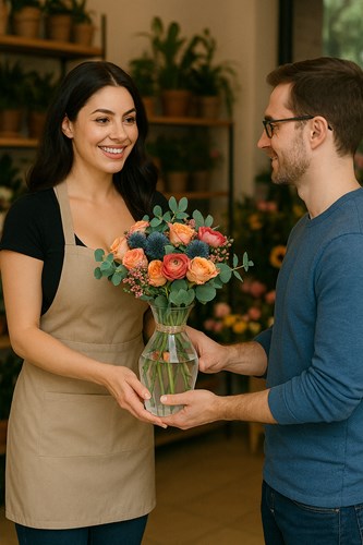 Transporter do kwiatów 140x170 mm