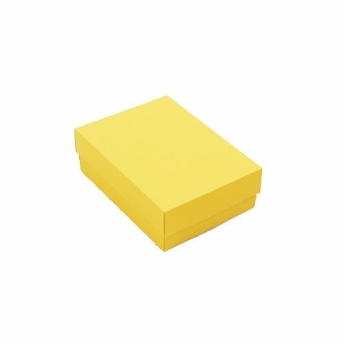 Pudełko ozdobne S 140x100x47mm Żółte A6