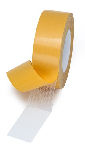 Taśma dywanowa 19mm / 50m wzmocniona siatką