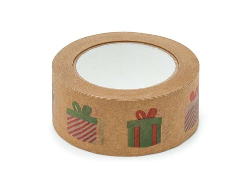 Taśma Świąteczna Papierowa Prezenty 48mm/54m